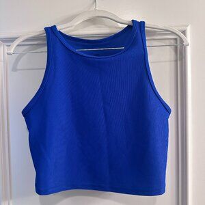 Small FLEO ribbed cropped tank